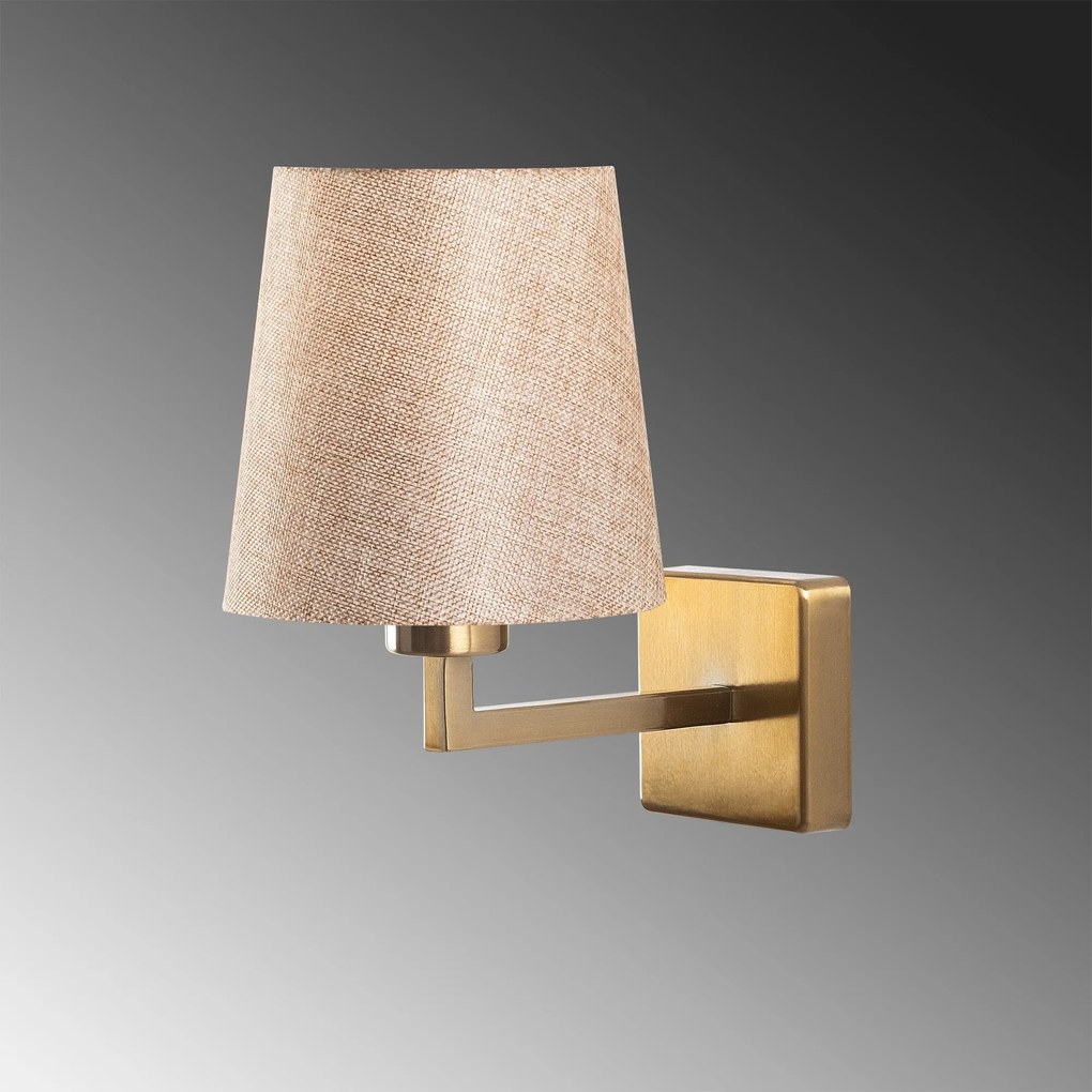 Candeeiro de Parede Profil – Dourado – 18 x 24 cm