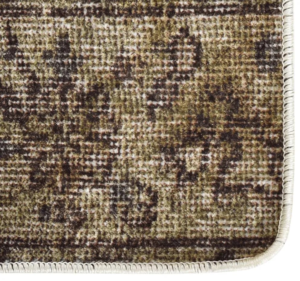 Tapete lavável antiderrapante 80x150 cm patchwork multicor