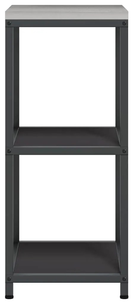 Prateleira de Armazenamento de Cozinha Preto 60 x 50 x 92 cm