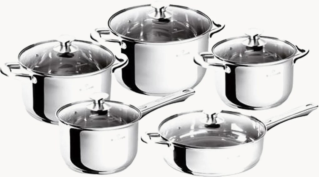 Conjunto de panelas Gourmet Line, conjunto de 10