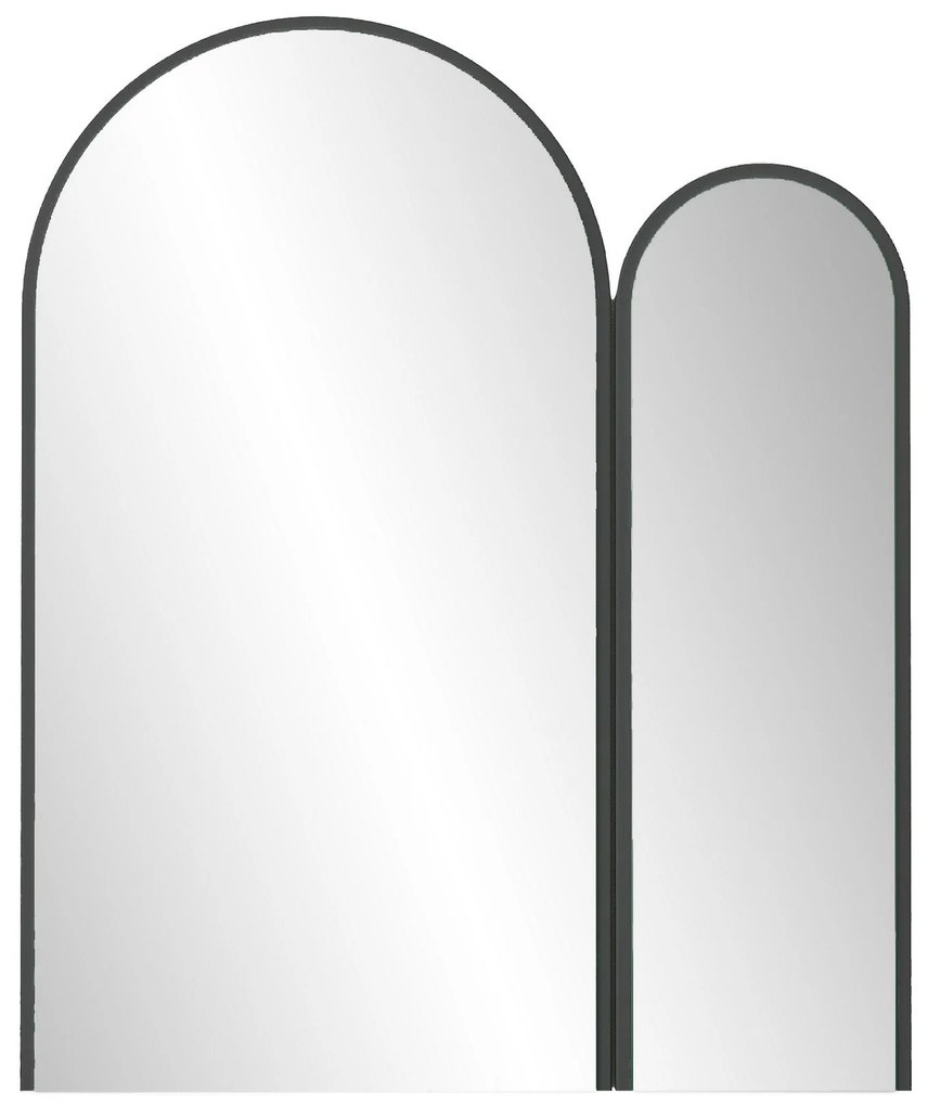 Espelho Decorativo Classe – Preto – 60x73 cm