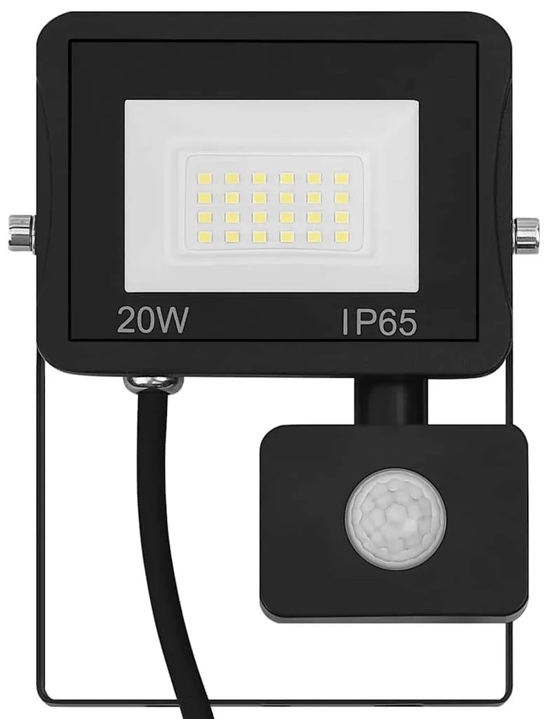 Projetor c/ iluminação LED e sensor 20 W branco frio