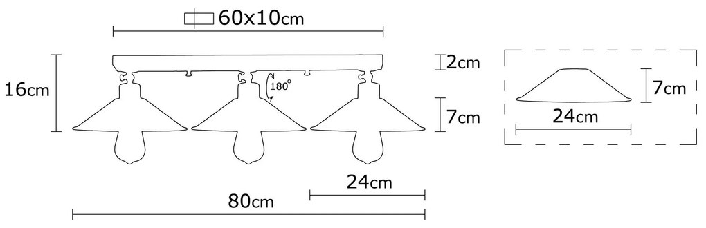 Chandelier Berceste – Preto – Diâmetro 80 cm