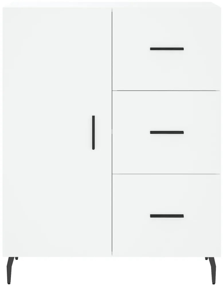 Armário alto 69,5x34x180 cm derivados de madeira branco