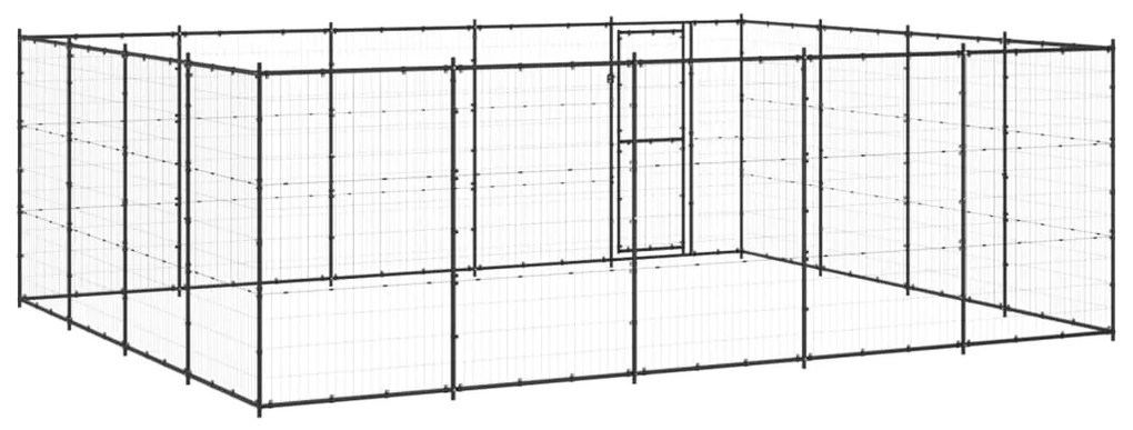 Canil de exterior 24,2 m² aço