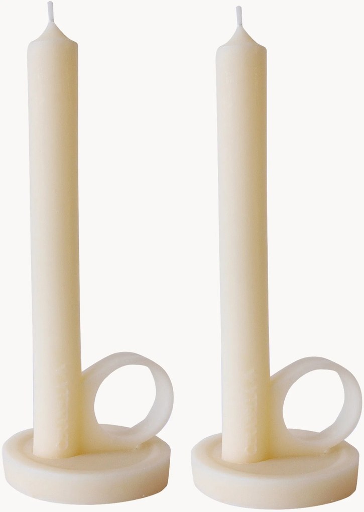 Velas artesanais Kand, conjunto de 2