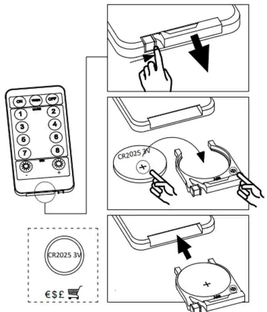 Iluminações estrelares Natal 140 LEDs 4 pcs 17 cm branco quente