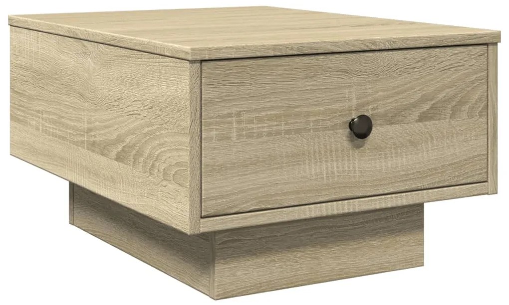 Mesa de centro 60x45x31 cm contraplacado carvalho sonoma