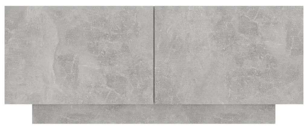 Mesa de cabeceira derivados de madeira cinzento cimento