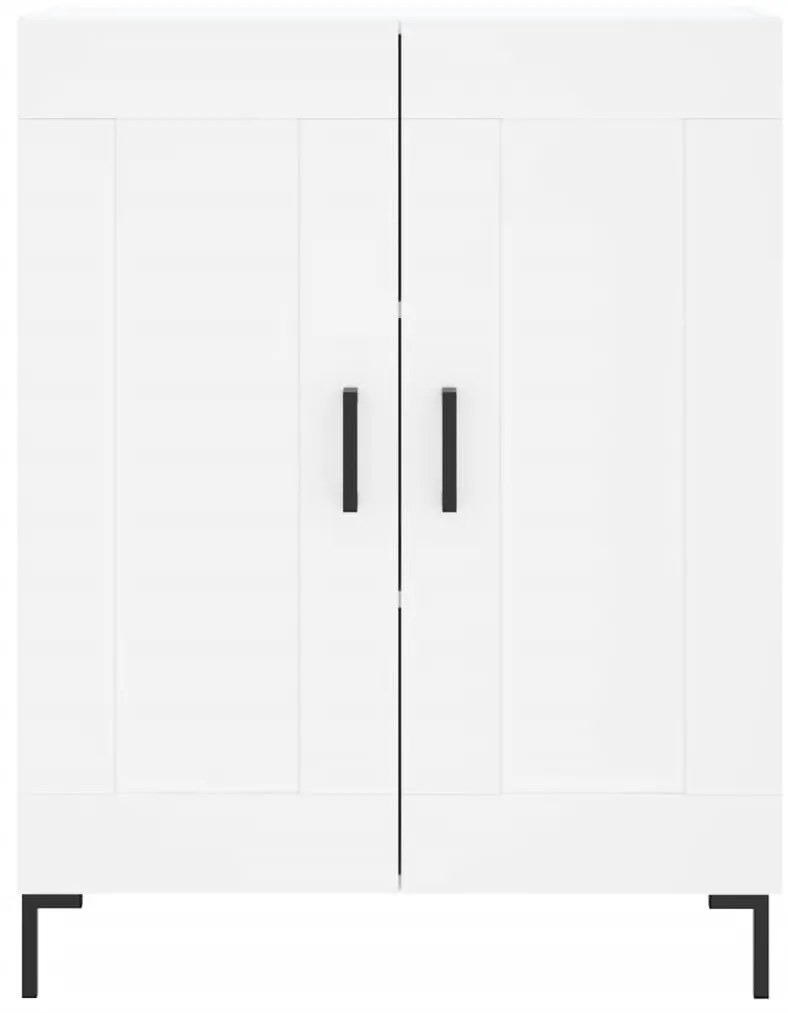 Armário alto 69,5x34x180 cm derivados de madeira branco