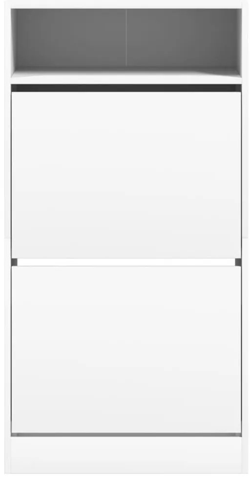Sapateira 60x34x116 cm derivados de madeira branco