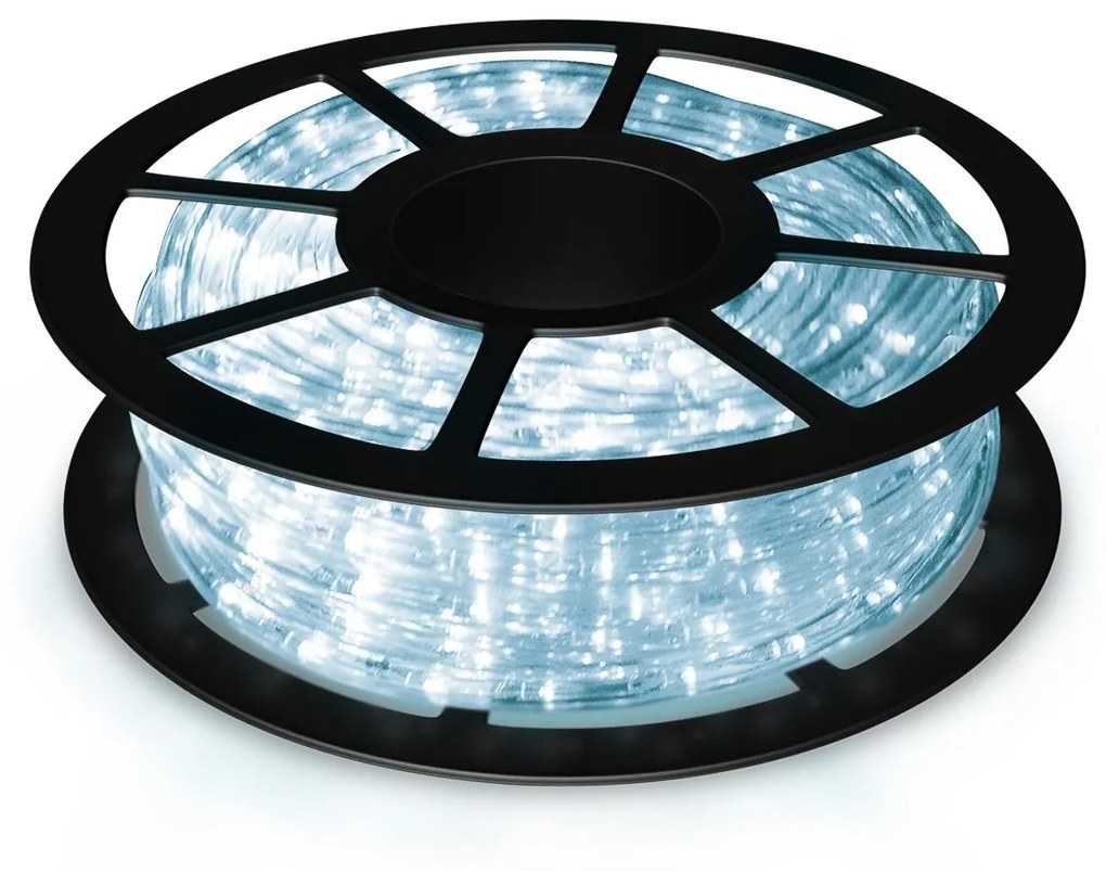 Mangueira LED Luz de Natal de 30 m Luzes de Natal de 1080 LED Decoração de Casa de Jardim Decoração de Interior e Exterior Branco