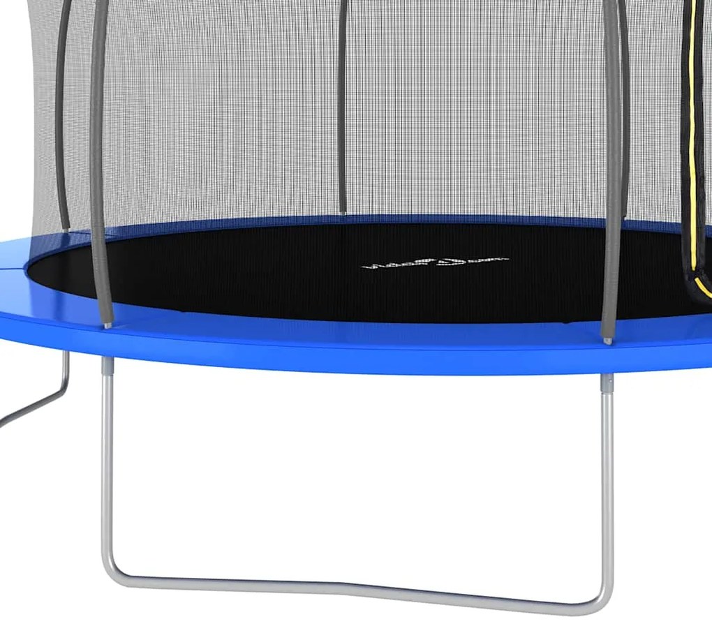 Conjunto de trampolim redondo 460x80 cm 150 kg