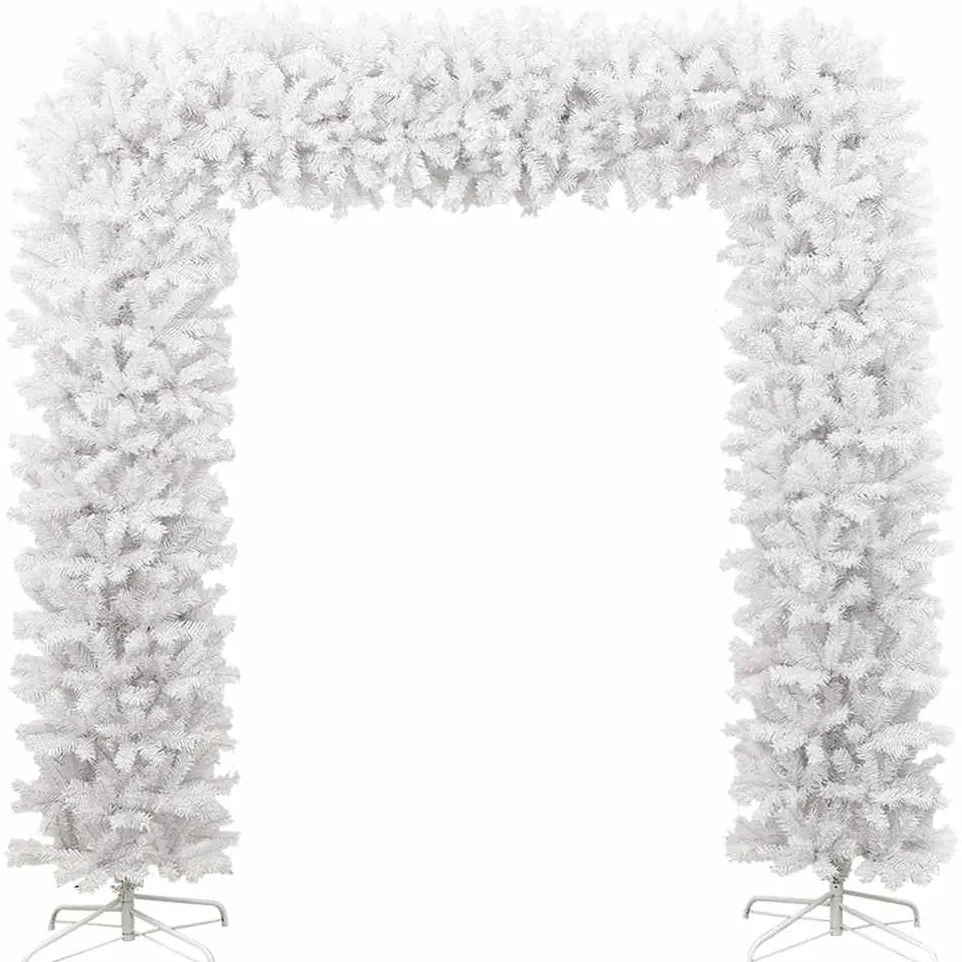 Grinalda de Natal 240 cm branco