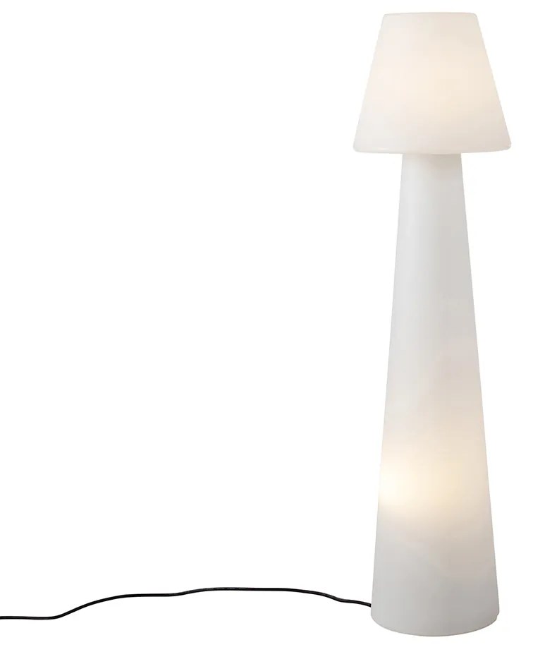 Candeeiro de Pé Exterior Inteligente Branco Incl. LED A60 IP44 - Katrijn