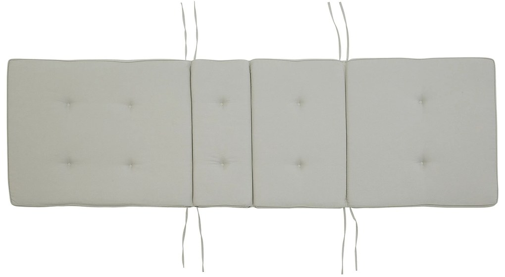 Almofada para espreguiçadeira de jardim 188 x 59 x 5cm taupe TOSCANA/JAVA Beliani