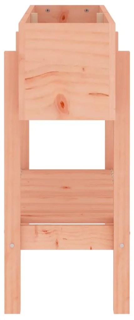 Canteiro elevado jardim 101x30x69 cm madeira de douglas maciça