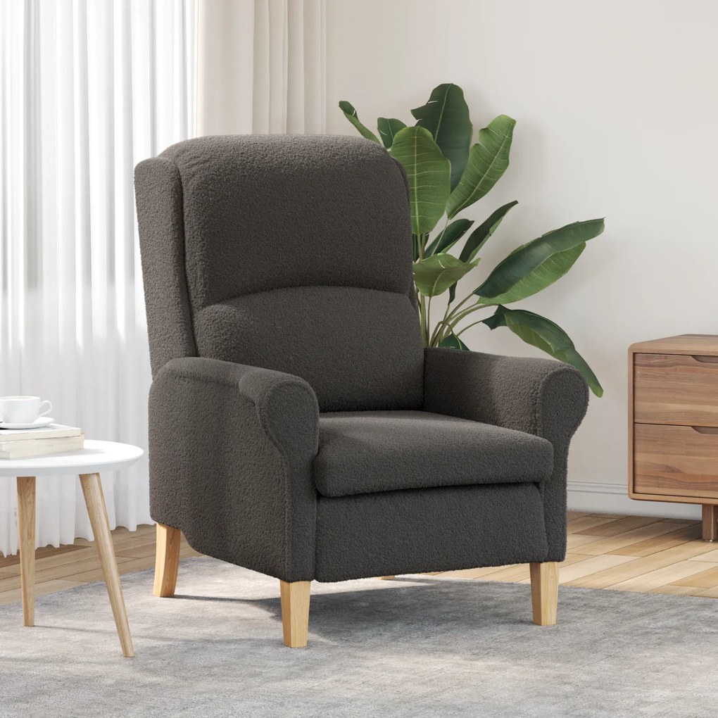 Poltrona Ergonómica Cinza Escuro
