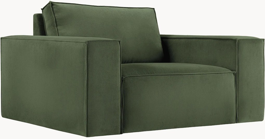 Poltrona em bombazina Carlo