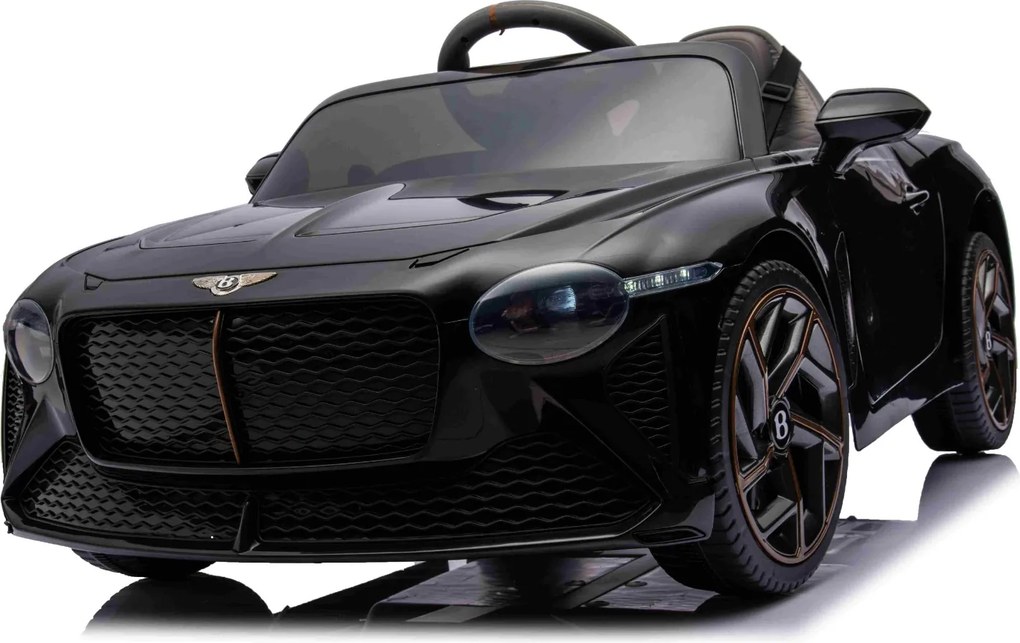 Carro elétrico para crianças Bentley Bacalar 12V, portas que se abrem para cima, controlo remoto 2,4 GHz, luzes LED, entrada USB/AUX, suspensão, bater