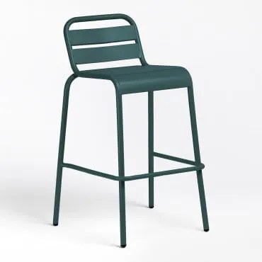 Banco Alto Empilhável Janti 75 Cm Verde Selva - Sklum