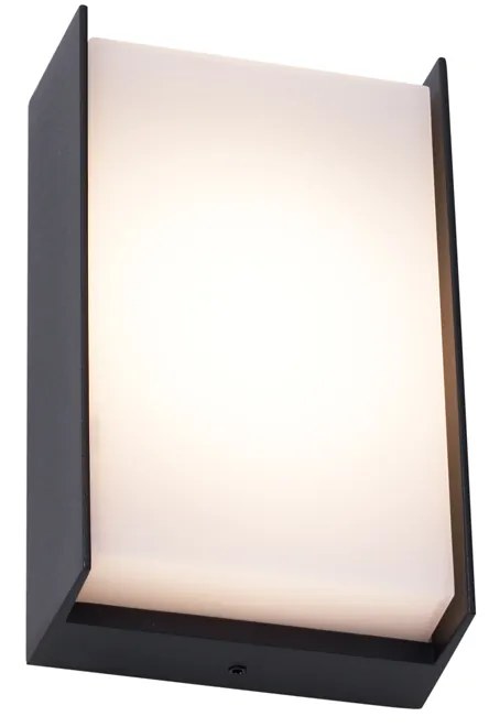 Candeeiro de parede exterior moderno preto incl. LED IP65 - Packet Moderno