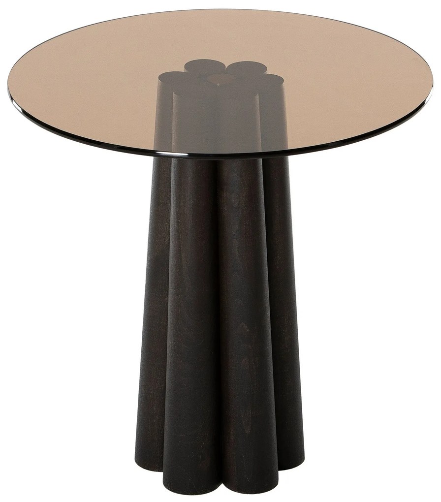 Mesa de Centro Thales – Preto Bronze – 50x50x50 cm