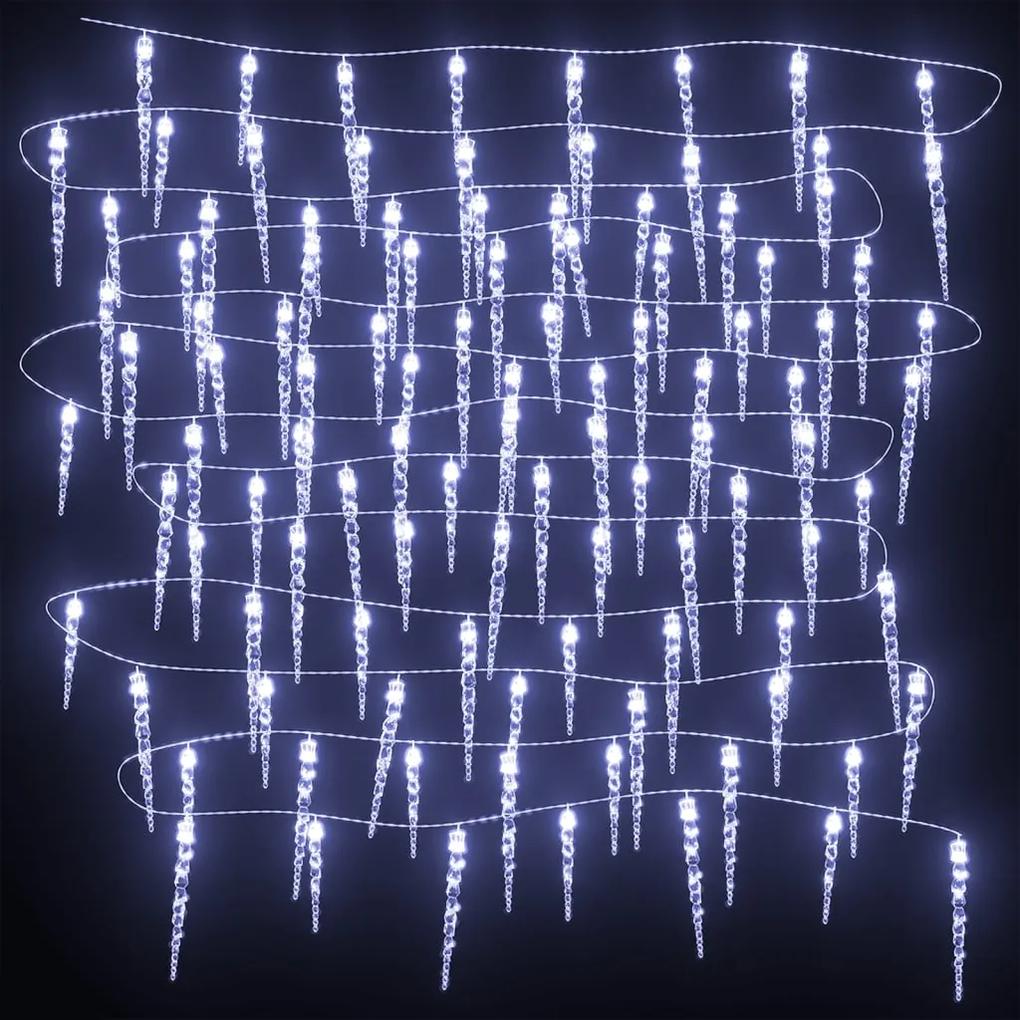 Luz de Natal para Exterior com 20 m - Imitação de Gelo - 200 LEDs