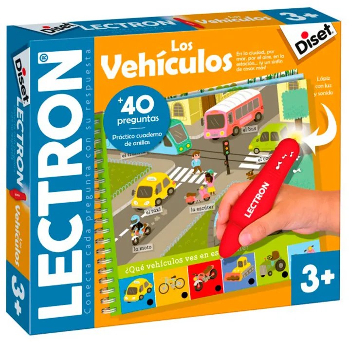 Juego Diset Didactico Lectron Mini Vehiculos