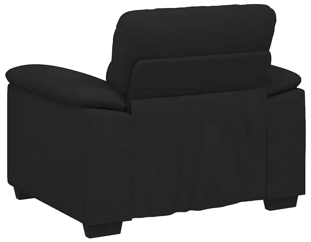 Poltrona 60 cm tecido preto