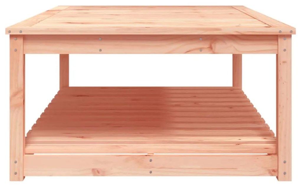 Mesa de jardim 121x82,5x45 cm madeira de douglas maciça