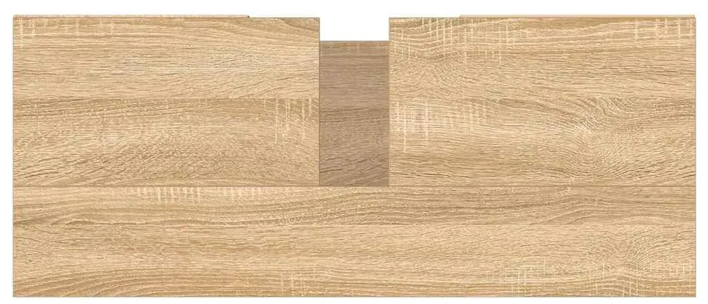 Armário p/ casa banho 80x33x60cm deriv. madeira carvalho sonoma
