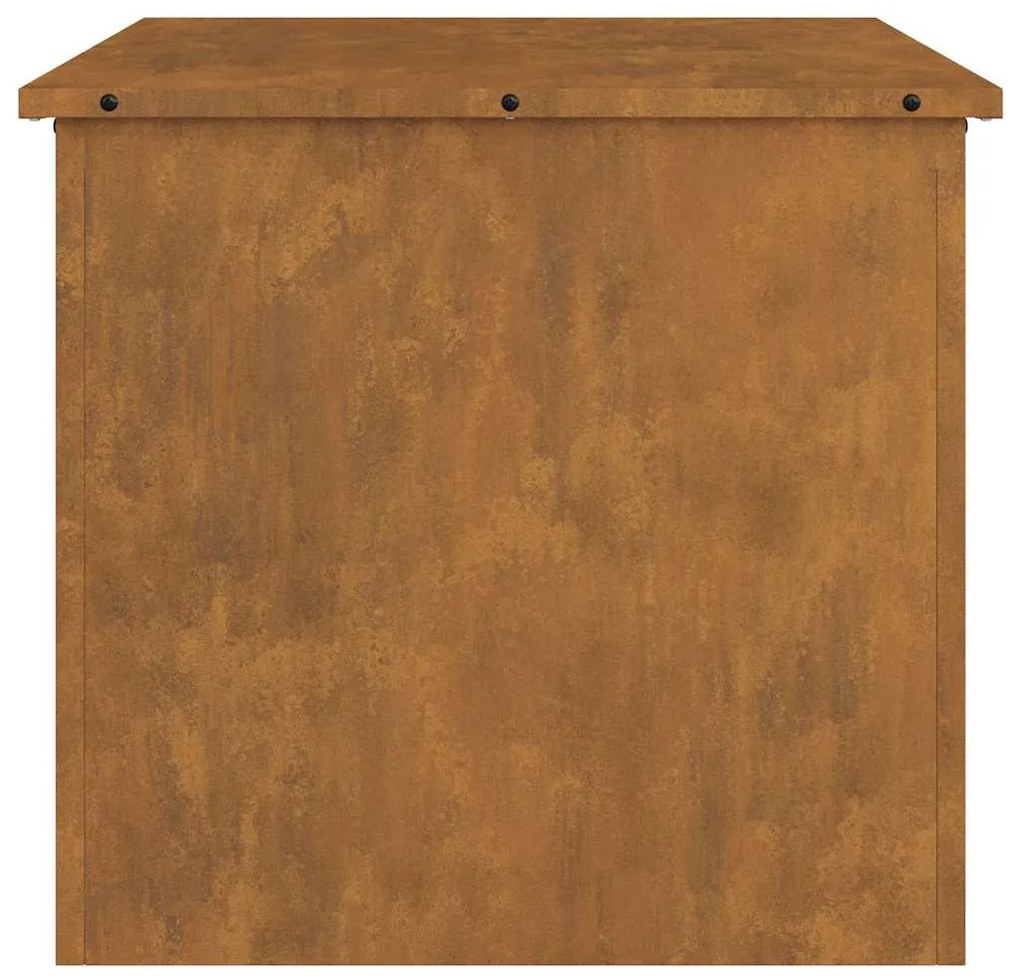 Caixa de Armazenamento Externa Castanho 55 x 50.5 x 50 cm