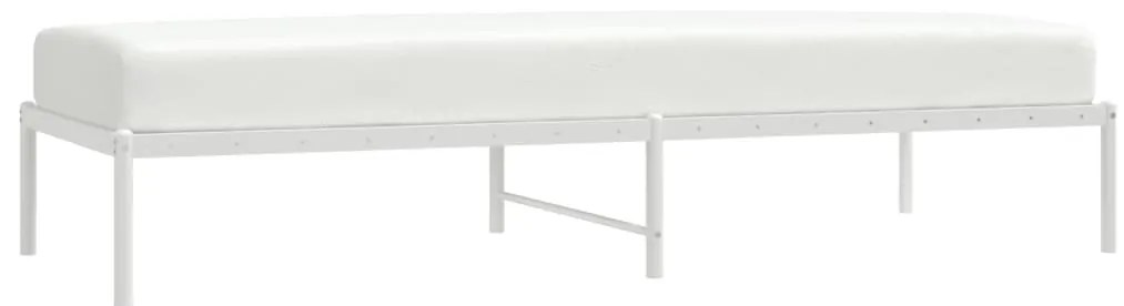 Estrutura de cama 80x200 cm metal branco