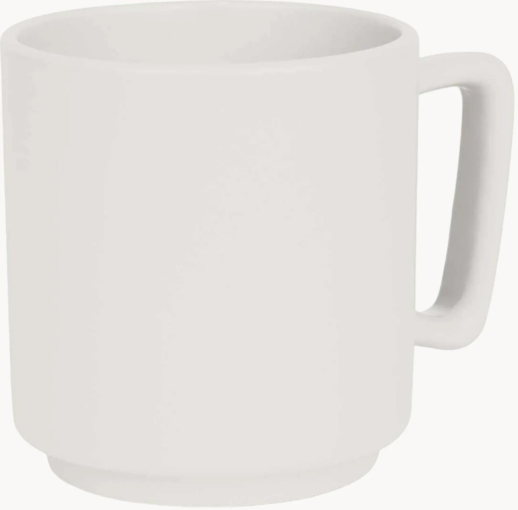 Canecas em grés Sahara, conjunto de 4