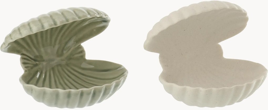 Objetos decorativos em grés Musc, conjunto de 2