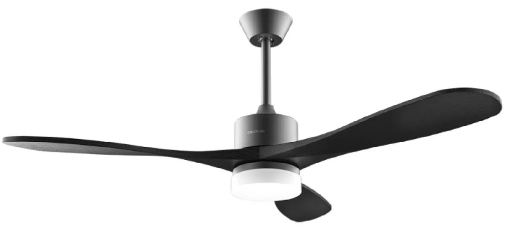 Ventoinha de teto EnergySilence Aero 5290 Stone Pro 35 W com motor DC, 52’’ e candeeiro LED