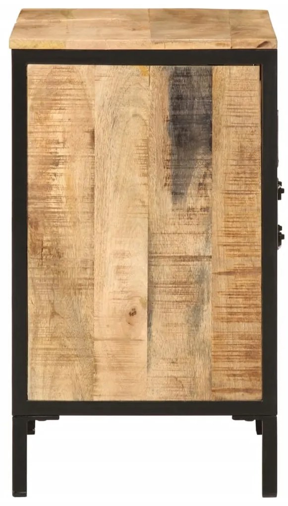 Armário de lavatório para WC 55x35x60 cm mangueira maciça/ferro