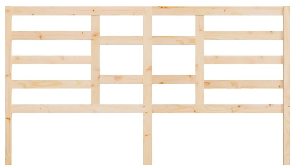 Cabeceira de cama 206x4x104 cm pinho maciço