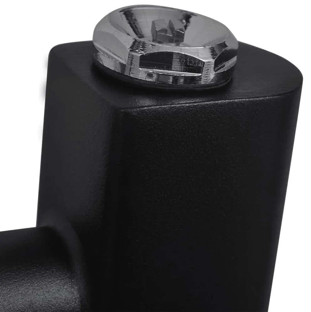 Aquecedor toalhas casa de banho curvo 480 x 480 mm preto