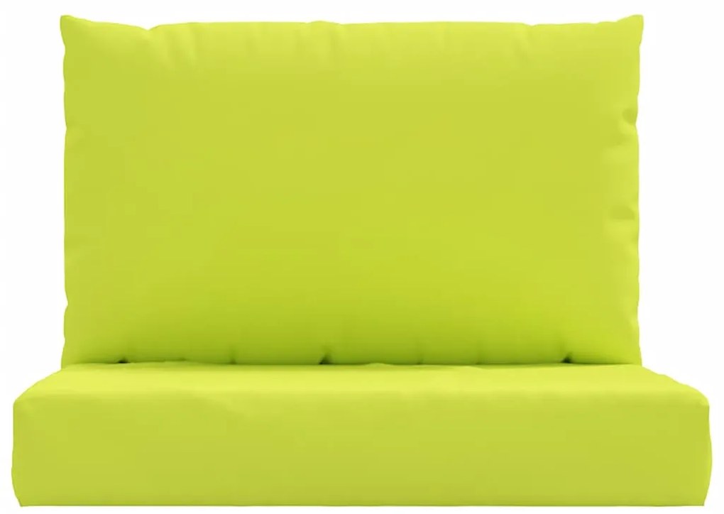 Almofadões p/ móveis paletes 2pcs tecido oxford verde brilhante