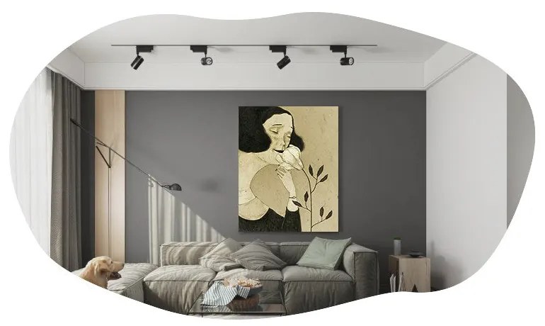Espelho Lossa – Preto – 52x89x2,2 cm