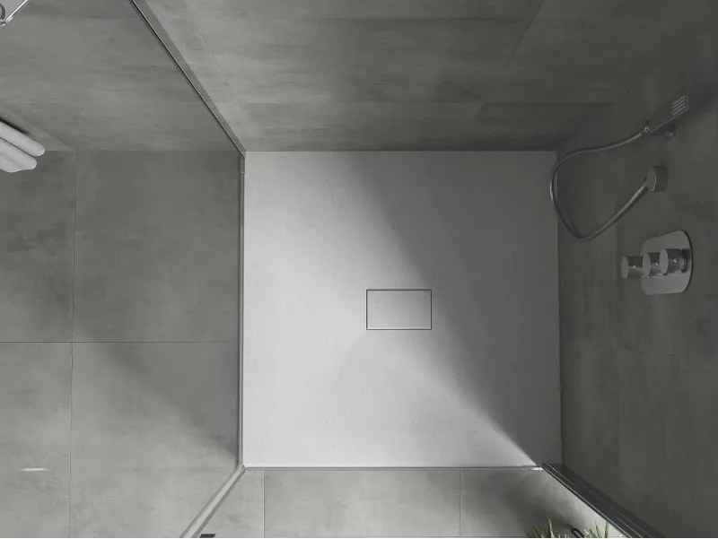 Mexen Hugo base de duche quadrada SMC 100 x 100 cm, branco - 42101010