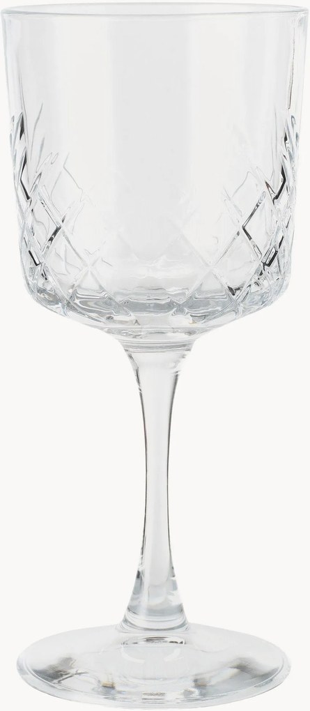 Copos de vinho Line, conjunto de 4