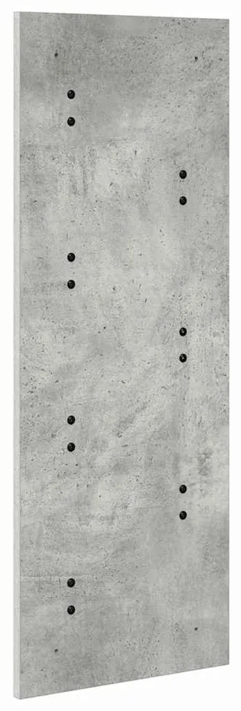 Cabideiro de Parede Cinzento cimento 30 x 1.5 x 80 cm