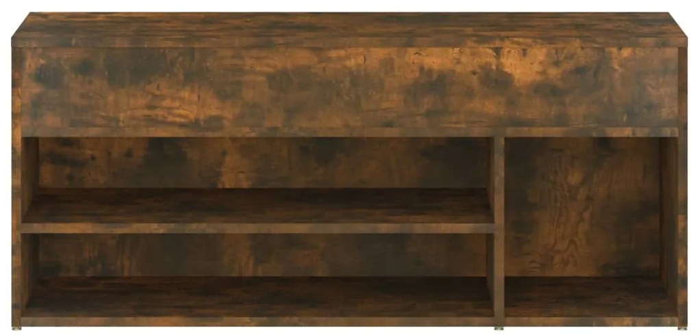 Banco sapateira 105x30x45 cm derivados madeira carvalho fumado