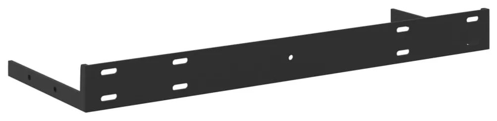 Prateleira de parede suspensa 50x23x3,8 cm MDF cinzento cimento