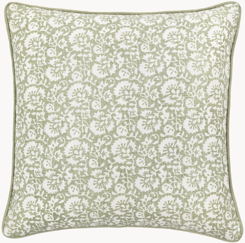 Almofada floral em algodão Morley