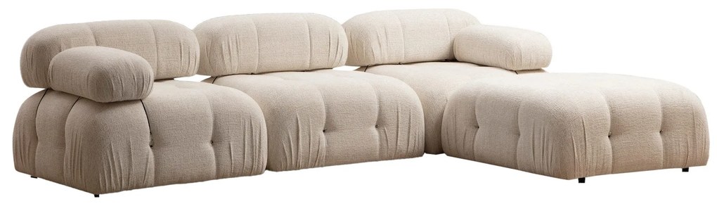 Sofá de Canto Bubble – Creme – 288 cm x 190 cm