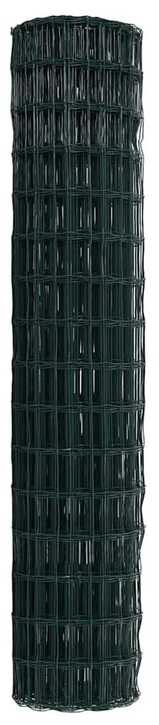 Cerca Euro Verde 1.6x10 m Aço